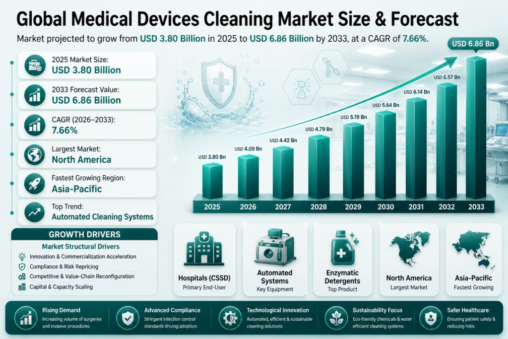 Global Medical Devices Cleaning Market
