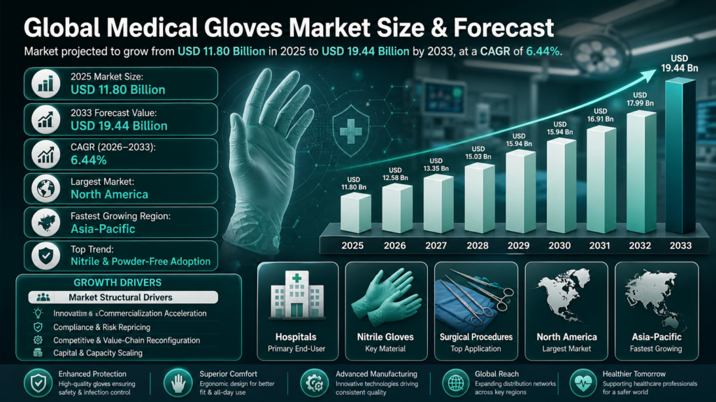 Global medical gloves market report