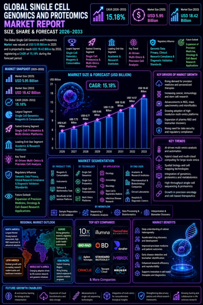 global Single Cell Genomics and Proteomics Market