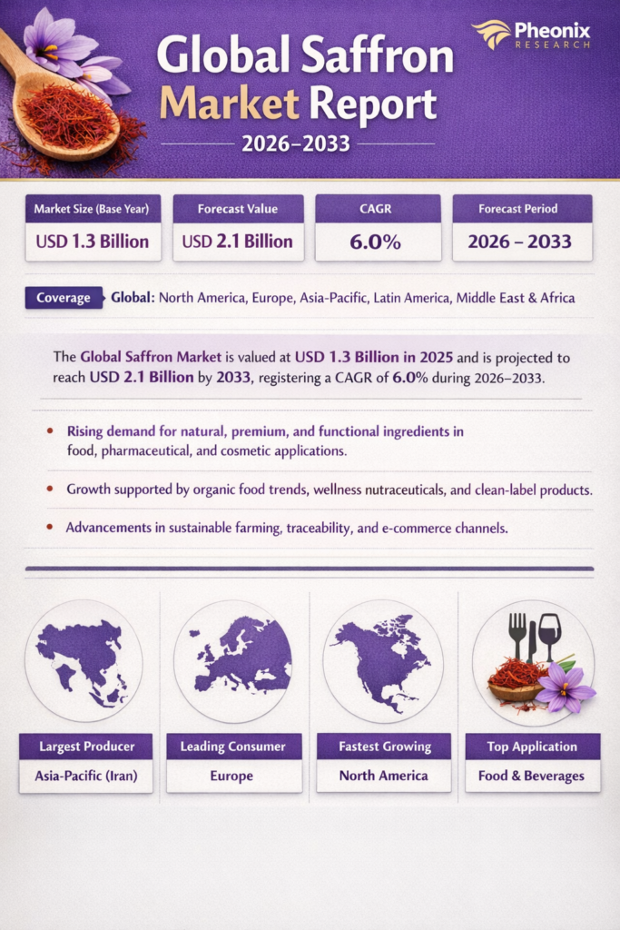 Global Safron Market Overview