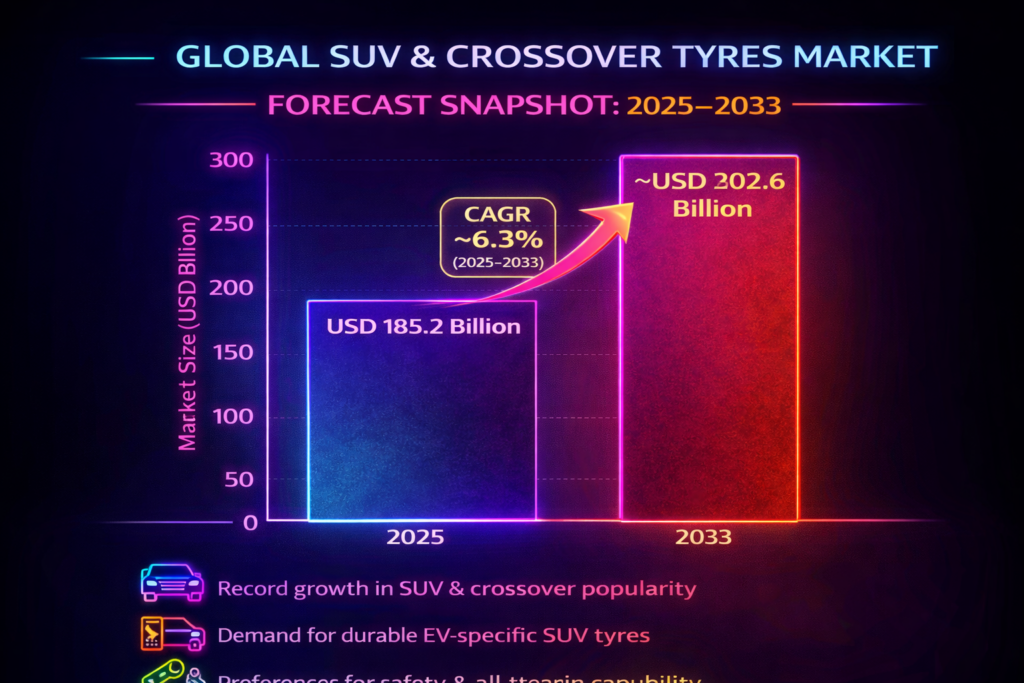 Global SUV and Cross Over tyre market