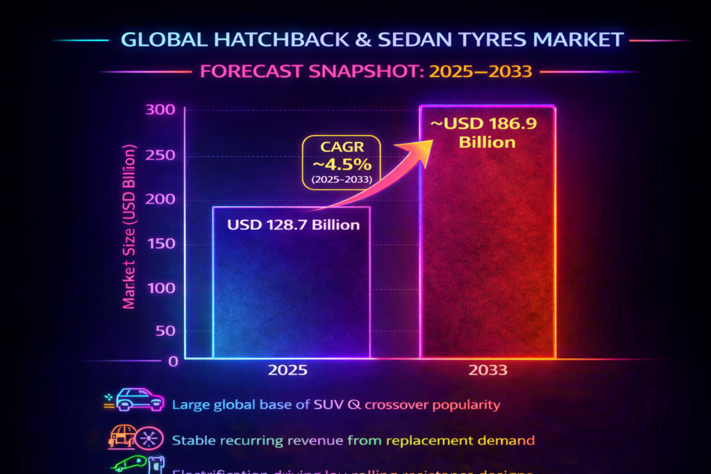 Global hatchback and sedan tyre market