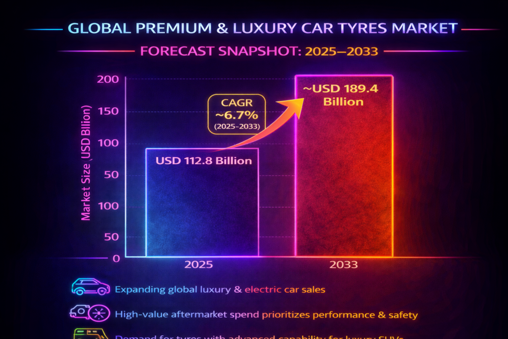 Global premium & luxury car tyre market