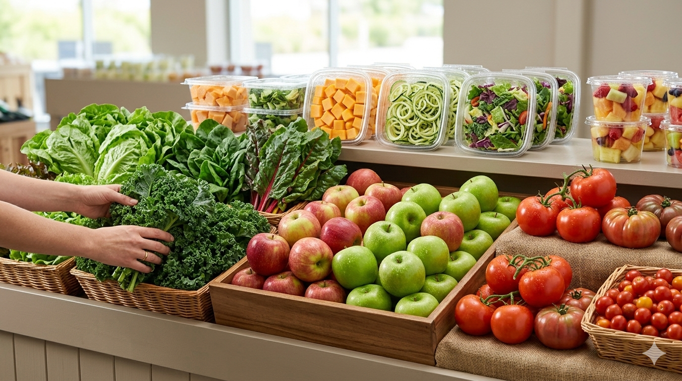 Fresh & Processed Fruits and Vegetables
