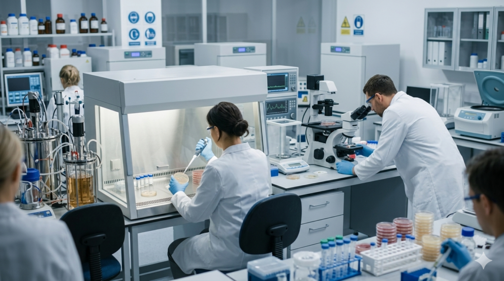The Microorganisms segment covers the study, cultivation, application, and industrial utilization of microscopic biological organisms including bacteria, fungi, viruses, algae, protozoa, and yeast.