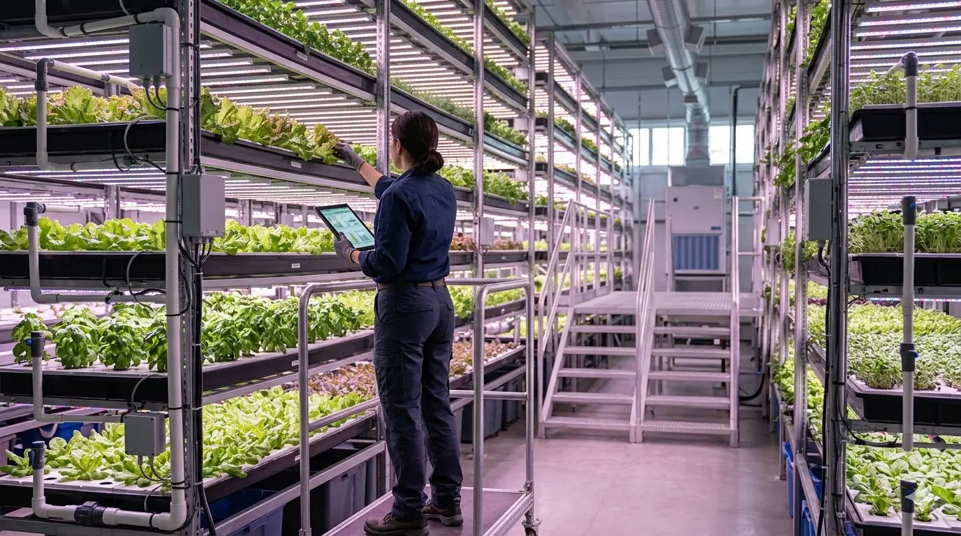 The Vertical Farming segment covers the cultivation of crops in vertically stacked layers or controlled indoor environments using advanced agricultural technologies.
