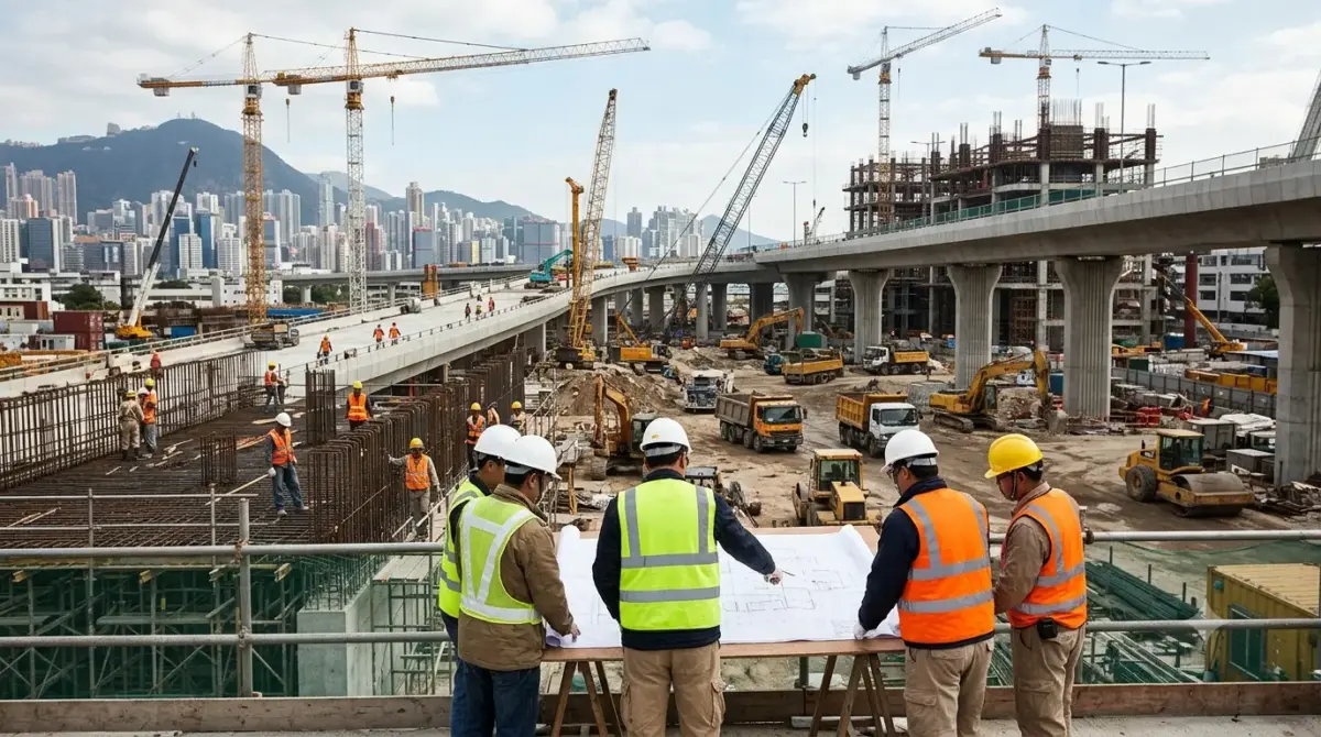 The Construction & Infrastructure segment covers the planning, design, development, construction, operation, and maintenance of residential, commercial, industrial, and public infrastructure projects.