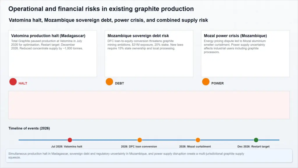 operational and financial risks graphite production scaled
